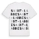 Saint-Lanne ordlek t-shirt