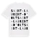 Saint-Laurent-d'Olt ordlek t-shirt
