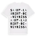 Saint-Laurent-de-Veyrès ordlek t-shirt