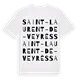 Saint-Laurent-de-Veyrès ordlek t-shirt