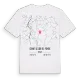 Saint-Léger-de-Peyre karta t-shirt