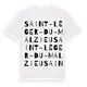 Saint-Léger-du-Malzieu ordlek t-shirt