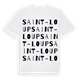 Saint-Loup ordlek t-shirt