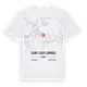 Saint-Loup-Cammas karta t-shirt