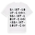 Saint-Loup-Cammas ordlek t-shirt