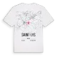 Saint-Lys karta t-shirt