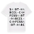 Saint-Marcel-Campes ordlek t-shirt