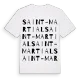 Saint-Martial ordlek t-shirt
