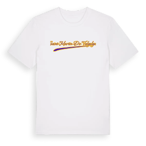 Saint-Martin-de-Valgalgues baseball t-shirt – ekologisk bomull t-shirt från Pinshirt