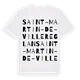 Saint-Martin-de-Villereglan ordlek t-shirt