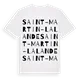 Saint-Martin-Lalande ordlek t-shirt