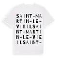 Saint-Martin-le-Vieil ordlek t-shirt