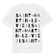 Saint-Martin-le-Vieil ordlek t-shirt