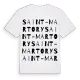 Saint-Martory ordlek t-shirt