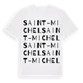 Saint-Michel ordlek t-shirt