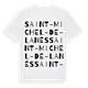 Saint-Michel-de-Lanès ordlek t-shirt