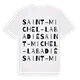 Saint-Michel-Labadié ordlek t-shirt