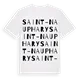 Saint-Nauphary ordlek t-shirt