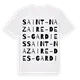 Saint-Nazaire-des-Gardies ordlek t-shirt