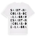 Saint-Nicolas-de-la-Grave ordlek t-shirt