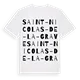 Saint-Nicolas-de-la-Grave ordlek t-shirt