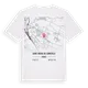 Saint-Orens-de-Gameville karta t-shirt