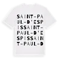 Saint-Paul-d'Espis ordlek t-shirt