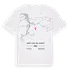 Saint-Paul-de-Jarrat karta t-shirt
