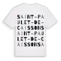 Saint-Paulet-de-Caisson ordlek t-shirt