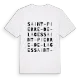 Saint-Pierre-de-Lages ordlek t-shirt