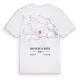 Saint-Pierre-de-Rivière karta t-shirt