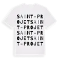 Saint-Projet ordlek t-shirt