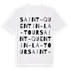 Saint-Quentin-la-Tour ordlek t-shirt