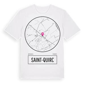 Saint-Quirc t-shirt – ekologisk bomull t-shirt från Pinshirt