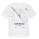 Saint-Rustice karta t-shirt