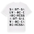 Saint-Salvi-de-Carcavès ordlek t-shirt