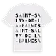 Saint-Salvy-de-la-Balme ordlek t-shirt