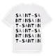 Saint-Santin ordlek t-shirt