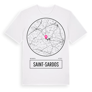 Saint-Sardos t-shirt – ekologisk bomull t-shirt från Pinshirt