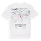 Saint-Saturnin-de-Lenne karta t-shirt