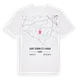 Saint-Sernin-lès-Lavaur karta t-shirt