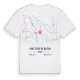 Saint-Sever-de-Rustan karta t-shirt