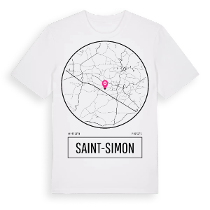 Saint-Simon t-shirt – ekologisk bomull t-shirt från Pinshirt