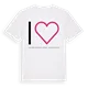 Jag älskar Saint-Simon / Lafourguette / Oncopole - Campus Santé du Futur t-shirt stort tryck