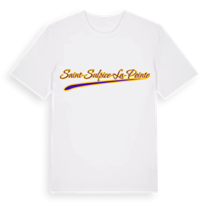 Saint-Sulpice-la-Pointe baseball t-shirt – ekologisk bomull t-shirt från Pinshirt