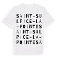 Saint-Sulpice-la-Pointe ordlek t-shirt