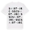 Saint-Urcisse ordlek t-shirt