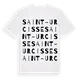 Saint-Urcisse ordlek t-shirt