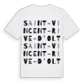 Saint-Vincent-Rive-d'Olt ordlek t-shirt