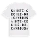 Sainte-Cécile-du-Cayrou ordlek t-shirt